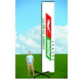 14ft Wind Flag with X Stand-single